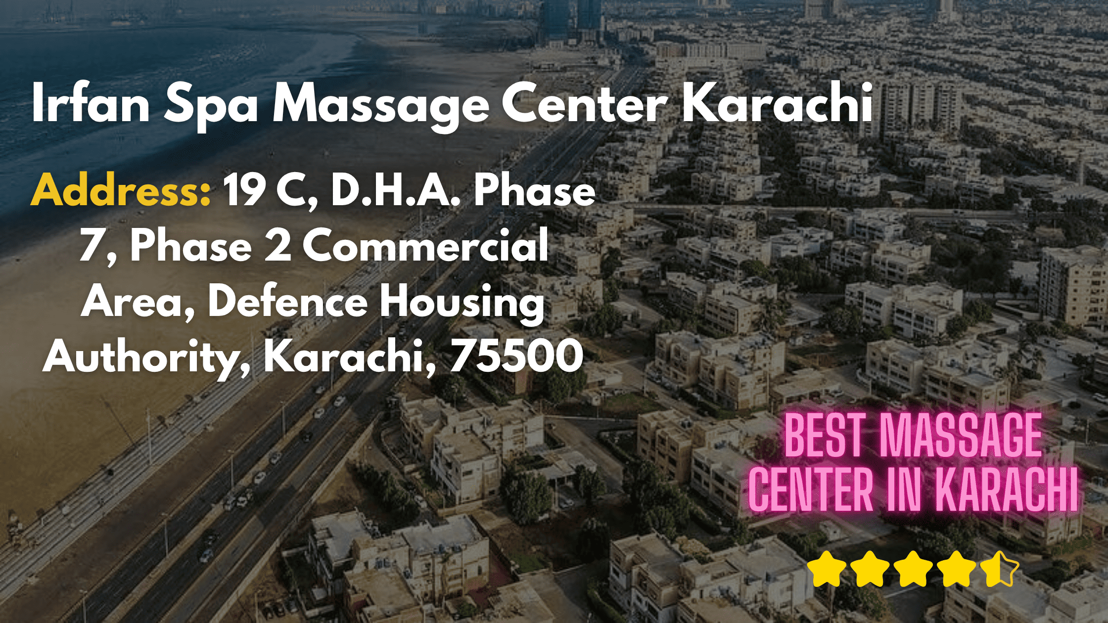 Read more about the article 19 C, D.H.A. Phase 7 Phase 2 Commercial Area Defence Housing Authority, Karachi, 75500