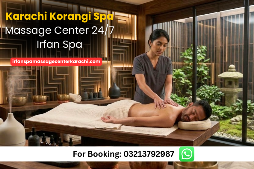 Read more about the article Karachi Korangi Spa Massage Center 24/7 Irfan Spa